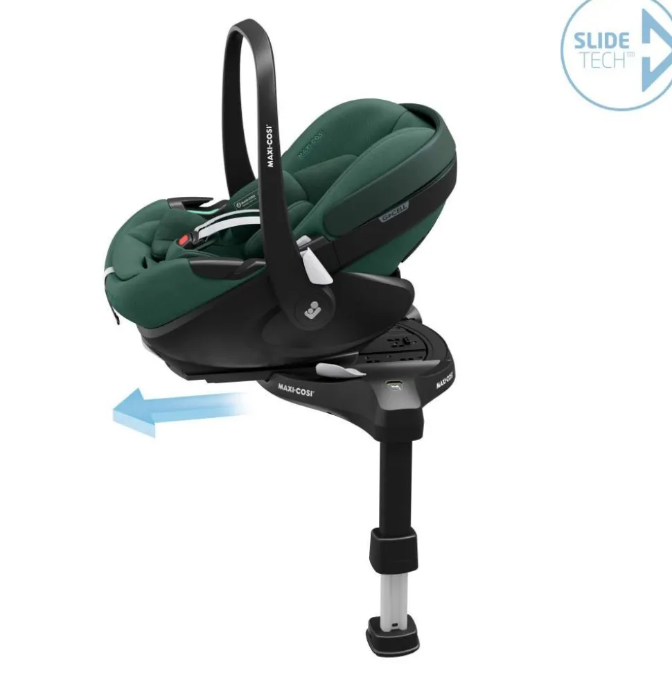 Poussette trio oxford + siège auto pebble 360 pro 2 + nacelle sense twillic truffle + base familyfix 360 pro