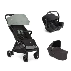 Poussette trio pact pro abyss + siège auto i-starter eclipse + nacelle ramble shale
