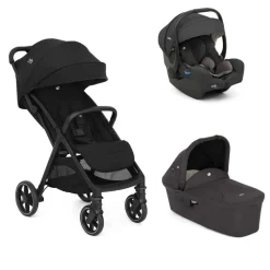 Poussette trio parcel lx signature eclipse + siège auto i-gemm 3 shale + nacelle ramble shale