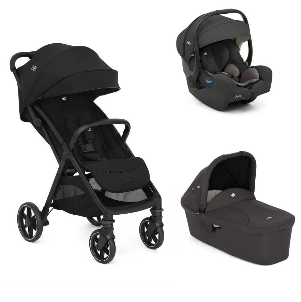 Poussette trio parcel lx signature eclipse + siège auto i-gemm 3 shale + nacelle ramble shale