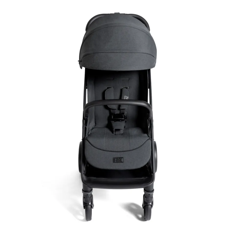 Poussette trio parcel lx signature ebony + siège auto i-starter sandstone + nacelle ramble shale