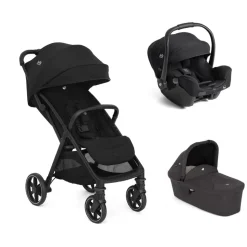 Poussette trio parcel lx signature eclipse + siège auto i-starter eclipse + nacelle ramble shale