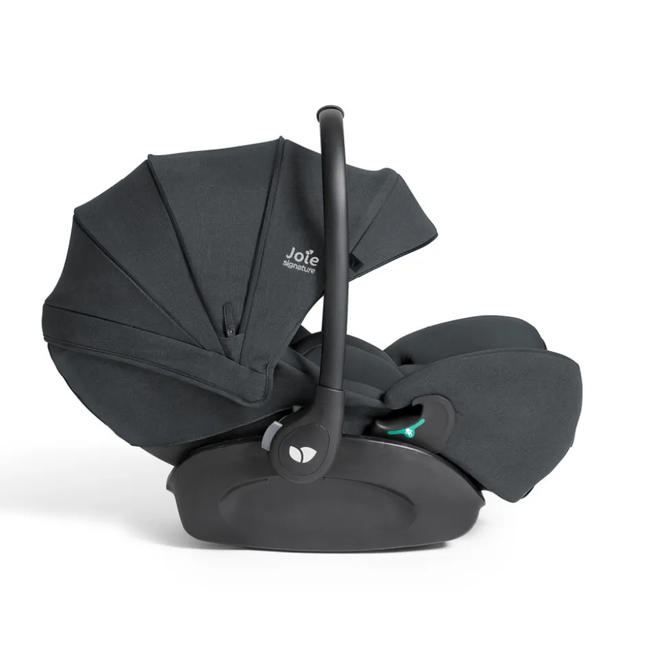 Poussette trio parcel lx signature ebony + siège auto i-level pro signature ebony gris + nacelle ramble shale noir