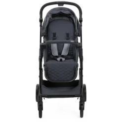 Poussette trio seety boston grey + siège auto kory i-size essential + nacelle seety + bi-seat air i-size + base 360°