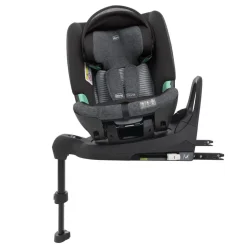Poussette trio seety boston grey + siège auto kory i-size essential + nacelle seety + bi-seat air i-size + base 360°