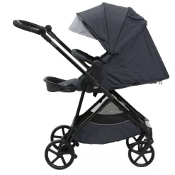 Poussette trio seety boston grey + siège auto kory i-size essential + nacelle seety