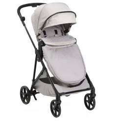 Poussette trio seety florence beige + siège auto kory i-size essential + nacelle seety + bi-seat air i-size + base 360°