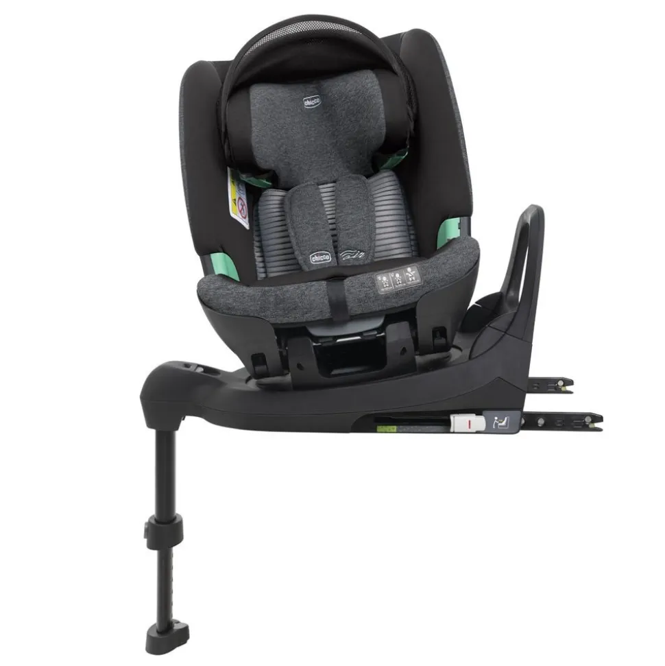 Poussette trio seety oxford blue + siège auto kory i-size essential + nacelle seety + bi-seat air i-size + base 360°