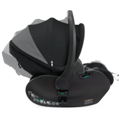 Poussette trio seety + siège auto first seat recline i-size + nacelle seety boston grey
