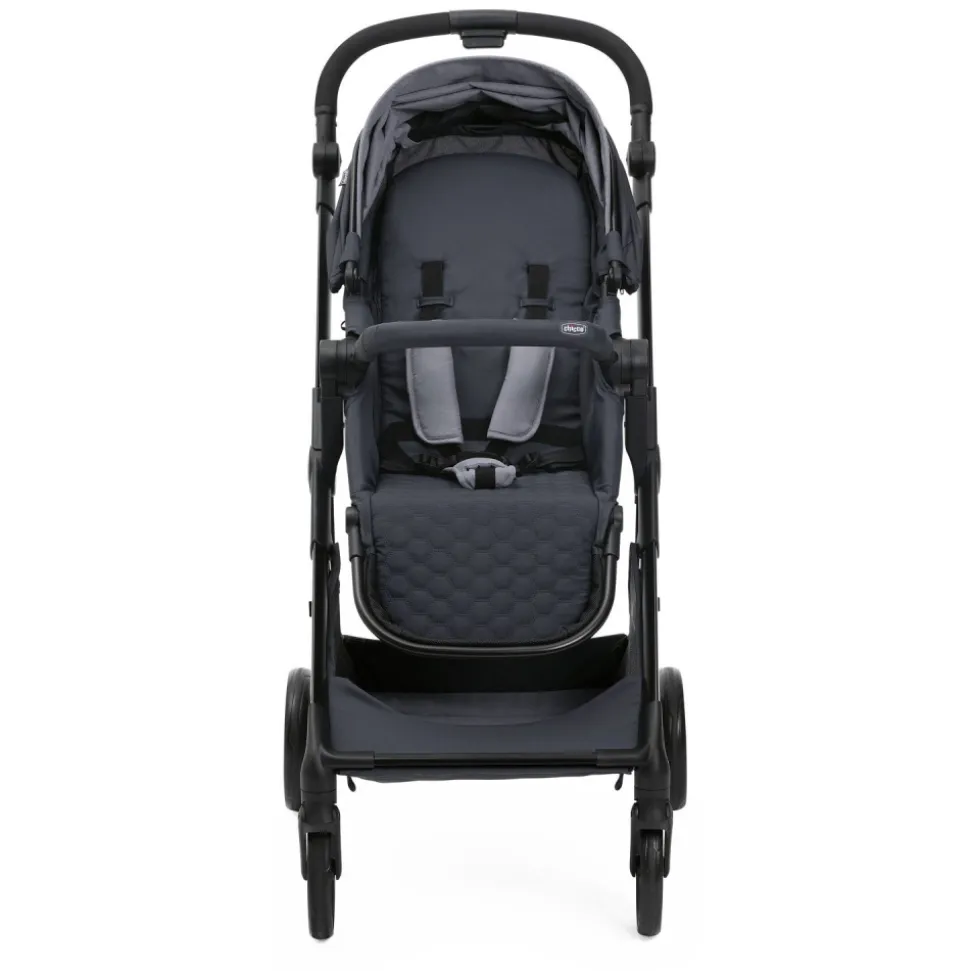 Poussette trio seety + siège auto first seat recline i-size + nacelle seety boston grey