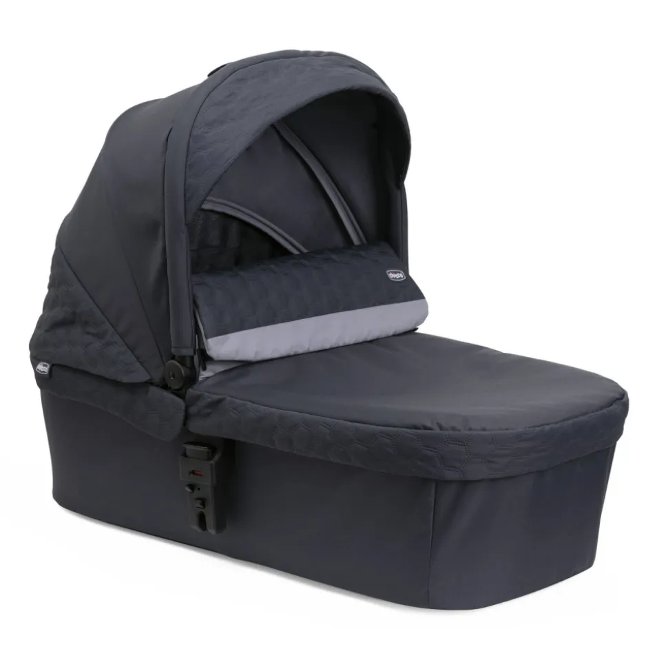 Poussette trio seety + siège auto first seat recline i-size + nacelle seety boston grey