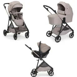 Poussette trio seety2 + siège auto kory + nacelle seety sandshell
