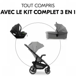 Poussette trio shop n care trio set grey