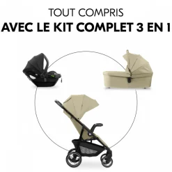 Poussette trio shop n care trio set olive