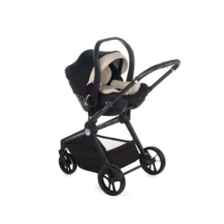 Poussette trio stratos avec nacelle stratos et coque travel carrier be rock