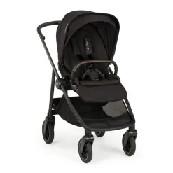Poussette trio swiv caviar + siège auto pipa urbn caviar + nacelle lytl caviar