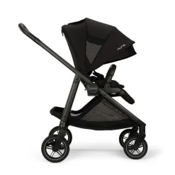 Poussette trio swiv caviar + siège auto pipa urbn caviar + nacelle lytl caviar