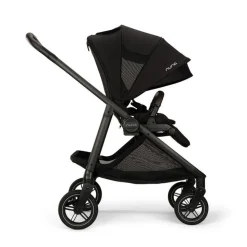 Poussette trio swiv caviar + siège auto arra flex caviar + nacelle lytl caviar