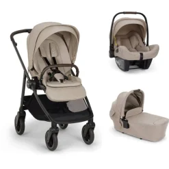 Poussette trio swiv + siège auto pipa next + nacelle lytl chateau