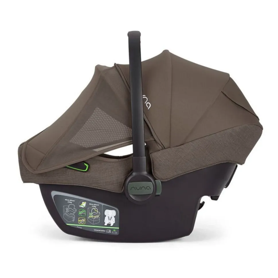 Poussette trio swiv + siège auto pipa next chestnut + nacelle lytl umber - collection bmw