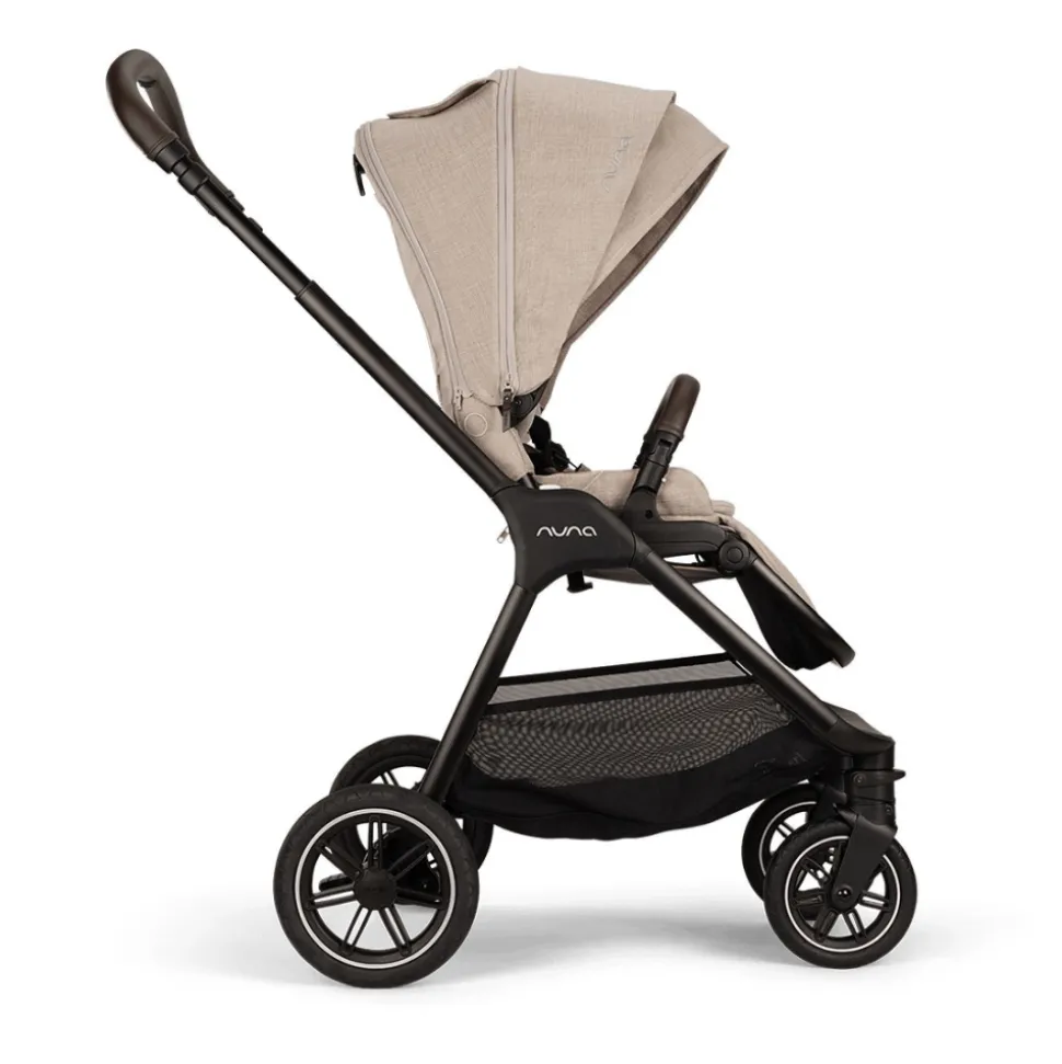 Poussette trio triv next biscotti + siège auto arra flex biscotti + nacelle lytl biscotti