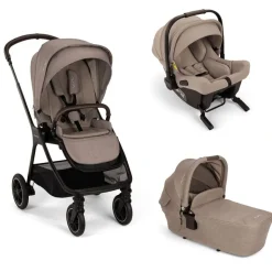 Poussette trio triv next + siège auto pipa urbn + nacelle lytl cedar