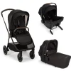 Poussette trio triv next + siège auto pipa urbn + nacelle lytl caviar
