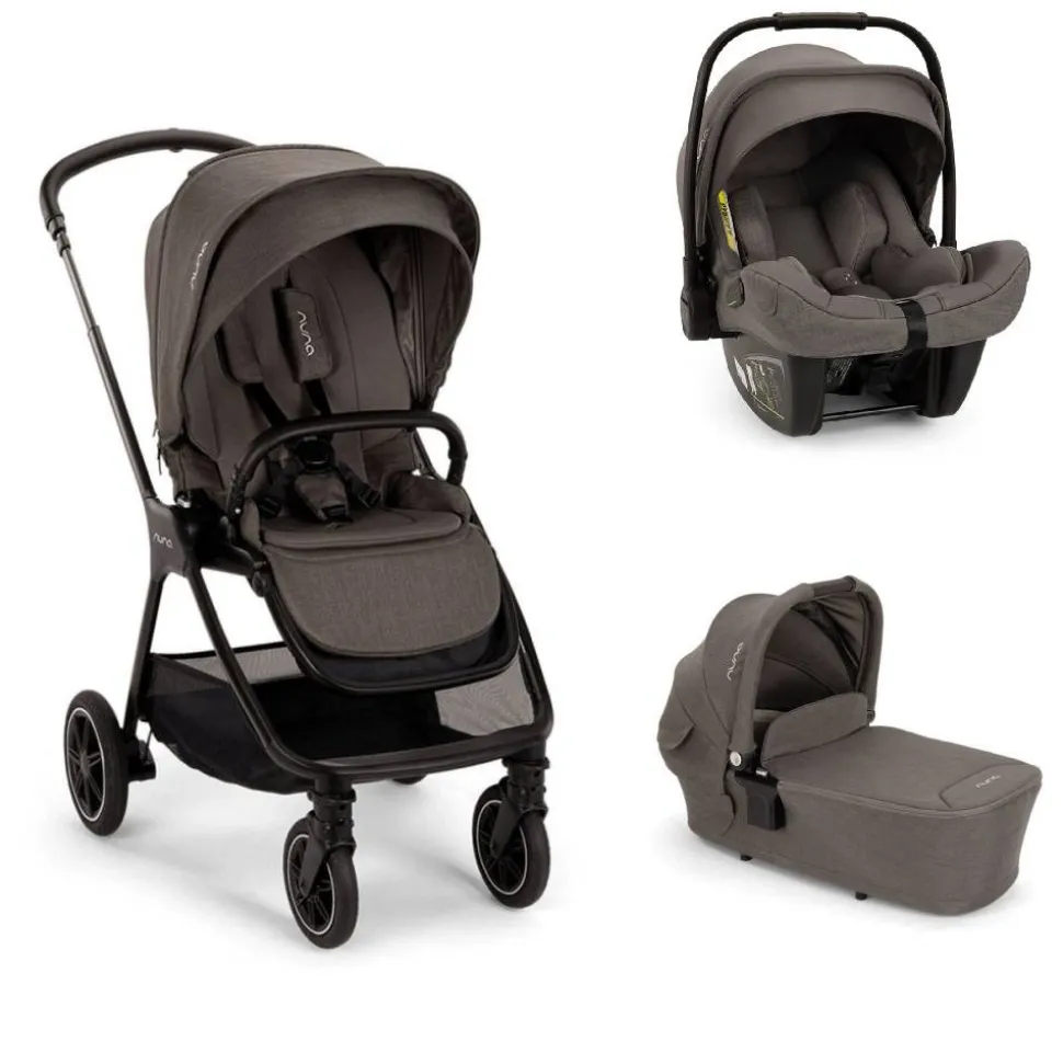 Poussette trio triv next + siège auto pipa next + nacelle lytl thunder