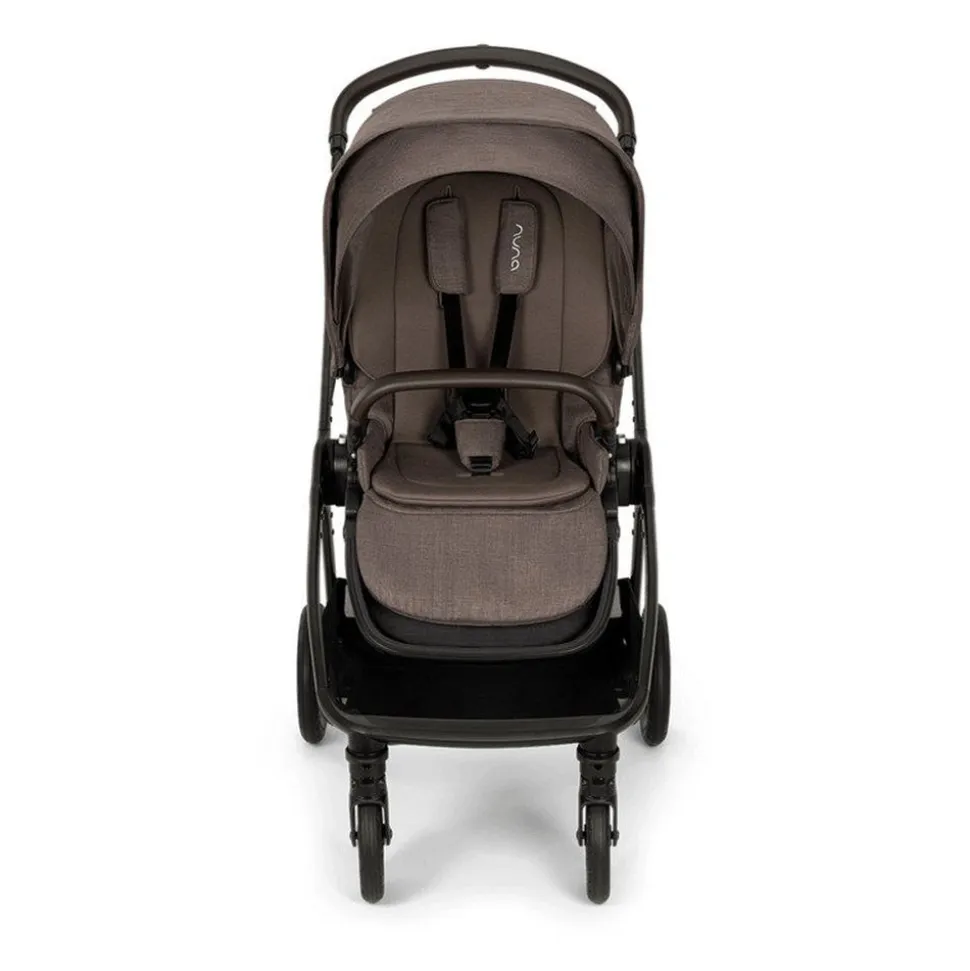 Poussette trio triv next + siège auto arra flex + nacelle lytl chestnut