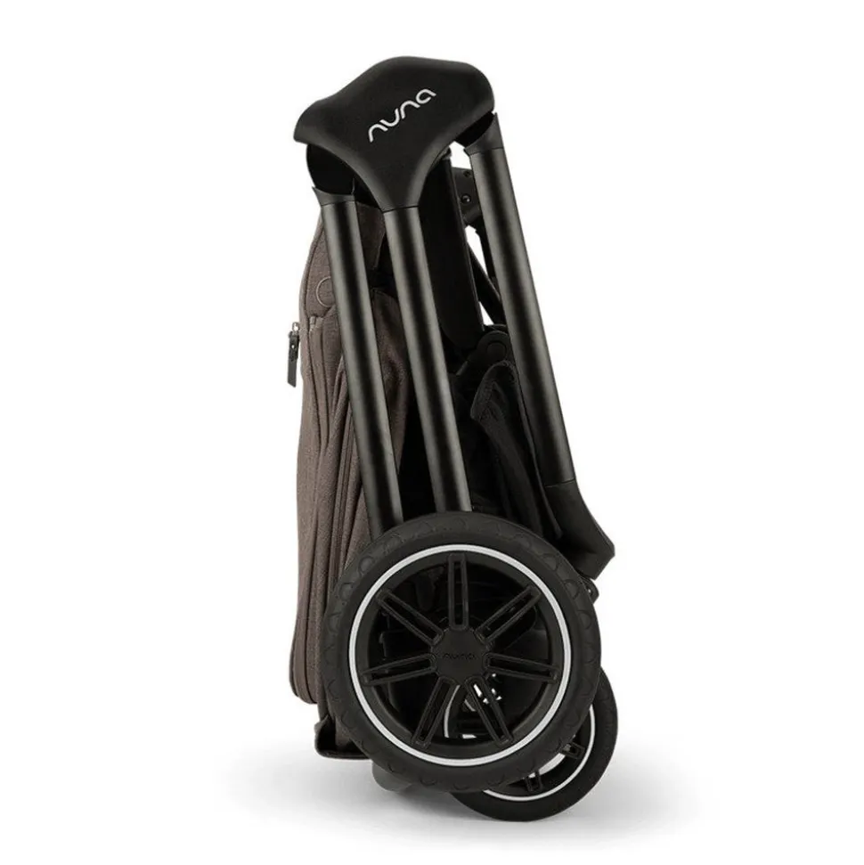 Poussette trio triv next + siège auto arra flex + nacelle lytl chestnut