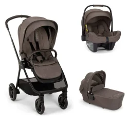 Poussette trio triv next + siège auto pipa next + nacelle lytl chestnut