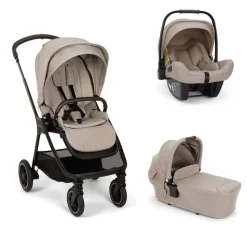 Poussette trio triv next + siège auto pipa next + nacelle lytl chateau