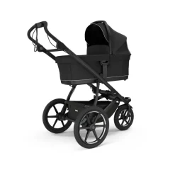 Poussette trio urban glide 3 dark slate + siège auto maple darkest blue + nacelle urban glide black