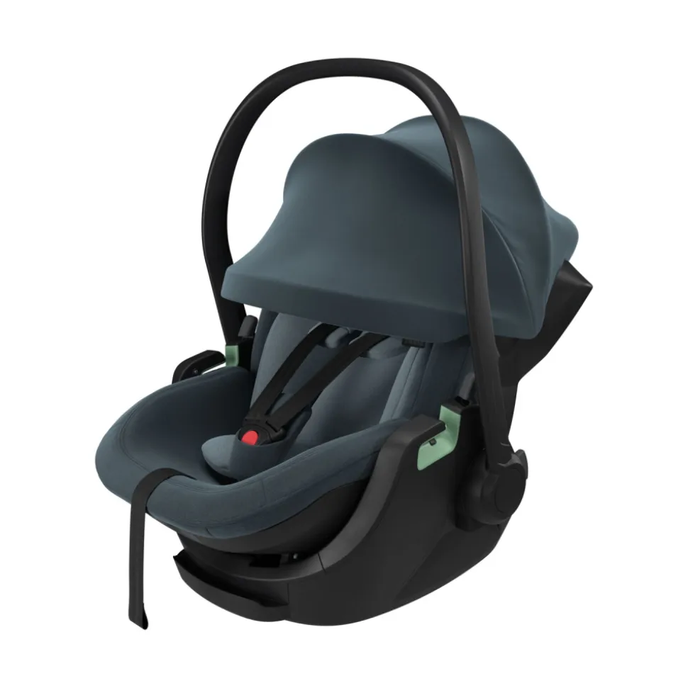 Poussette trio urban glide 3 dark slate + siège auto maple darkest blue + nacelle urban glide black