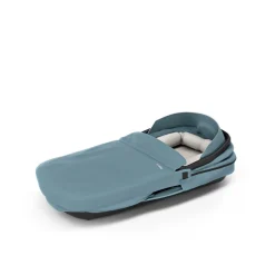 Poussette trio urban glide 3 mid blue + siège auto maple mid blue + nacelle urban glide mid blue
