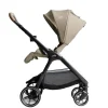Poussette trio valora + siège auto i-gemm 3 raven + nacelle ramble xl sandstone