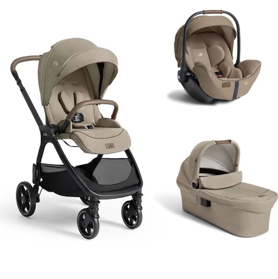 Poussette trio valora + siège auto i-level pro + nacelle ramble xl sandstone