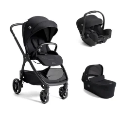 Poussette trio valora + siège auto i-starter + nacelle ramble xl eclipse