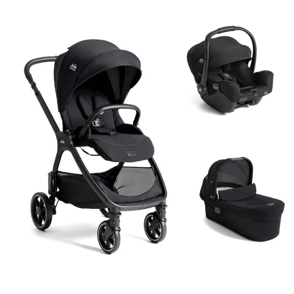 Poussette trio valora + siège auto i-starter + nacelle ramble xl eclipse