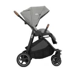 Poussette trio versatrax pebble + siège auto sprint carbon + nacelle ramble xl pebble gris