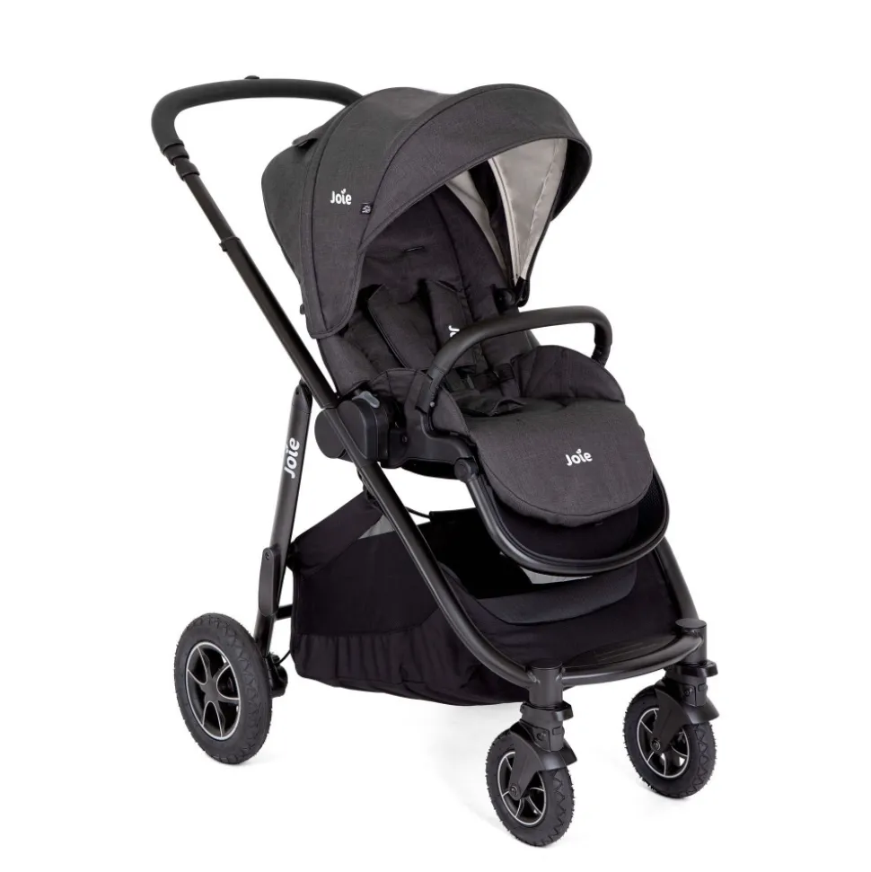 Poussette trio versatrax + siège auto i-gemm 3 + nacelle ramble xl shale