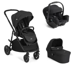Poussette trio versatrax + siège auto i-starter eclipse + nacelle ramble xl raven