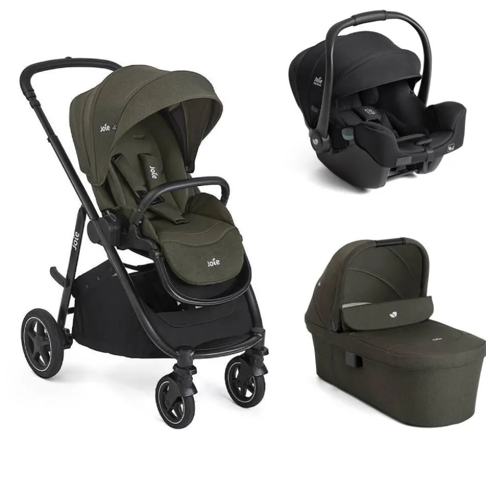 Poussette trio versatrax + siège auto i-starter eclipse + nacelle ramble xl fern