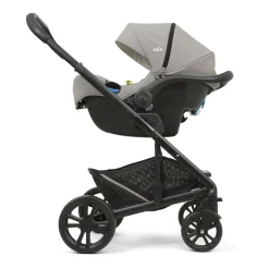 Poussette trio versatrax + siège auto i-gemm 3 + nacelle ramble xl pebble gris
