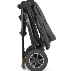 Poussette trio versatrax + siège auto i-snug 2 + nacelle ramble xl shell gray gris