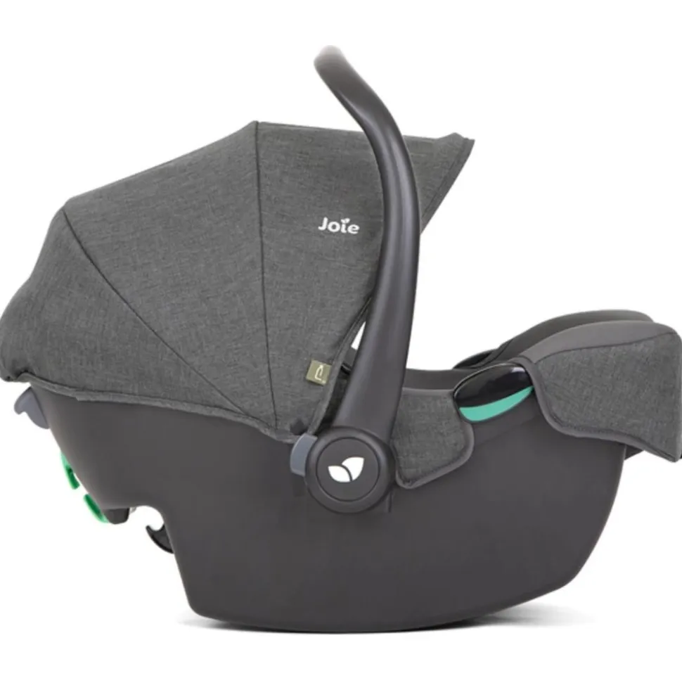 Poussette trio versatrax + siège auto i-snug 2 + nacelle ramble xl shell gray gris