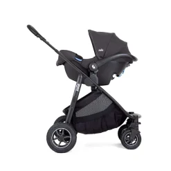 Poussette trio versatrax + siège auto i-snug 2 + nacelle ramble xl noir