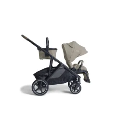 Poussette trio versiti + siège auto i-gemm 3 raven + nacelle ramble xl sandstone