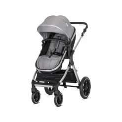 Poussette trio viola gris avec siège auto spirit