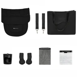 Poussette trio yoxi 3 en1 pure black